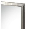 Vynxaria Silver 15 in. Wx26 in. H Decorative Oval Wall Mirror, Accent Mirror for Living Room, Entryway, Bedroom, Office - 3 of 4
