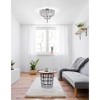 CWI Lighting Stefania 8 Light Bowl Flush Mount With Chrome Finish - 4 of 4