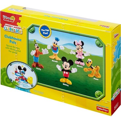 Disney Mickey Mouse Clubhouse Pals Poseable Plastic Toy Set