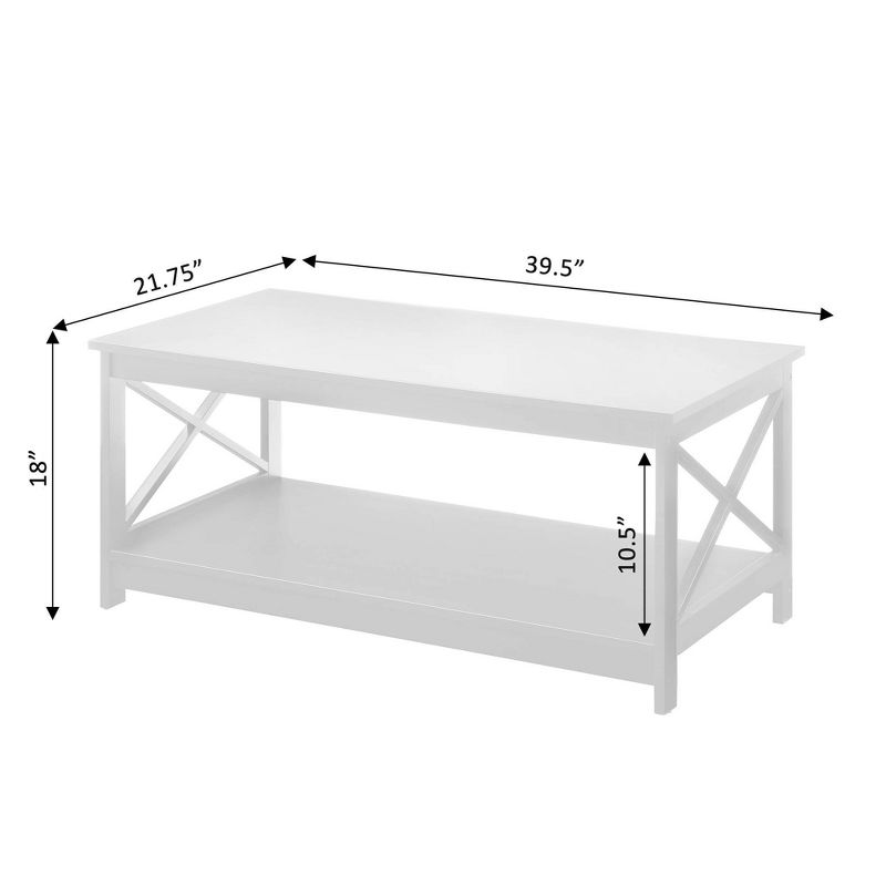 Breighton Home Xavier Coffee Table with Shelf, 5 of 15