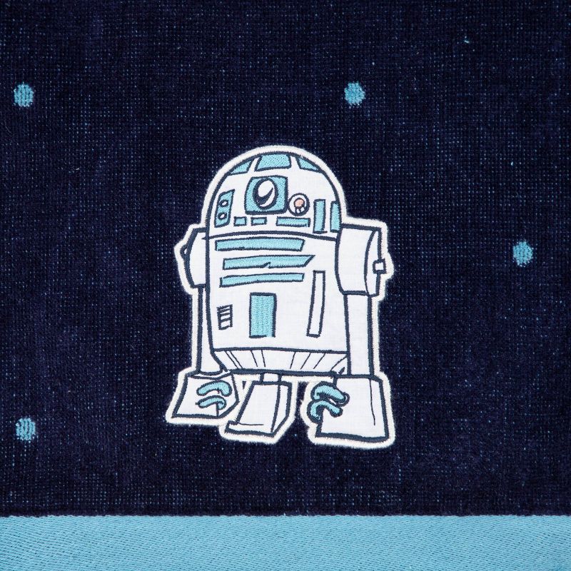 Star Wars Embroidered Beach Towel Blue, 3 of 6
