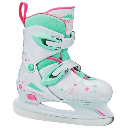 American Athletic Shoe Women&s Tricot Lined Ice Skates 8 White