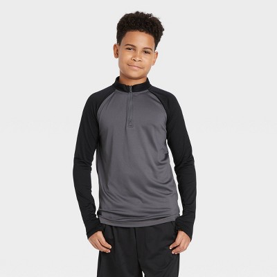 boys quarter zip pullover