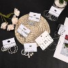 69 Pcs Gold Plated Jewelry Set for Women, Fashion Necklace Bracelet Earrings Costume Set - 4 of 4