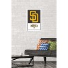 Trends International Mlb San Diego Padres - Manny Machado 22 Framed Wall  Poster Prints White Framed Version 22.375 X 34 : Target