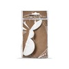 TAG Easter Ivory Bunny Paper Standing Decor Small 3.25L x 3.25W x 6.25H inches - 2 of 3