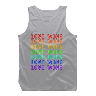 Adult Design By Humans Humans Love Wins Pride Repeat By CNTT668 Tank Top
