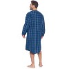 Ashford & Brooks Mens Woven Long Sleep Shirt Nightshirt - 4 of 4