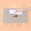 REGALWOVEN PVC Heat Resistant Wipeable Placemats 18 x 12 Inch 8 Pcs - 3 of 4