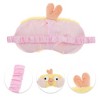 Unique Bargains Portable Chicken Not Adjustable Eye Mask Yellow 1 Pc - 2 of 3