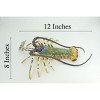 Lobster, Pacific, Australian, Crustaceans, Hand Painted, Museum Quality, Rubber, Realistic, Toy, Kids, Model, Gift,  12 Inches. CH1001 BB219 - 2 of 4