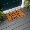 Evergreen Farm Sweet Farm Coir Mat - 3 of 3
