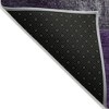 Eggplant Purple And Lilac Patchwork Washable Indoor Outdoor Area Rug - 4 of 4