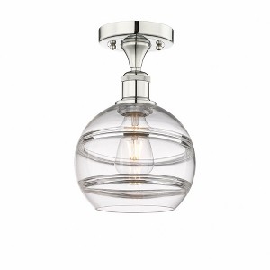 Rochester - 1 Light Semi-Flush Mount In Industrial Style-10 Inches Tall and 8 Inches Wide - 1 of 1