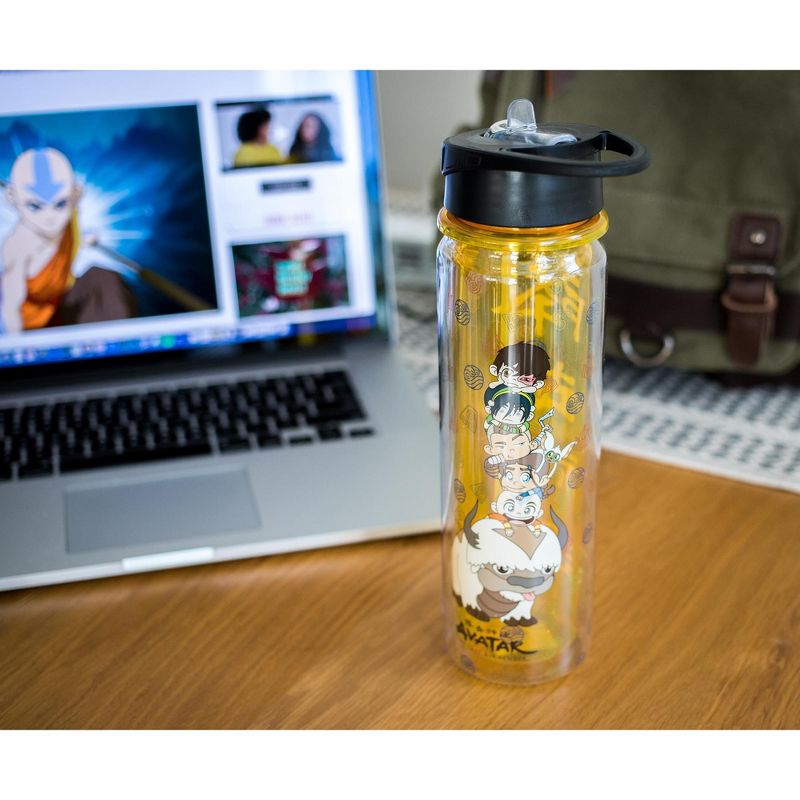 Surreal Entertainment Avatar: The Last Airbender Characters Water Bottle | Holds 16 Ounces, 5 of 7