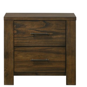 NicBex Nightstand with Drawers,Side Table with Wood Tapered Legs and Finish,Modern Bedside Table for Bedroom,Living Room - 1 of 4