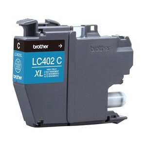 Brother LC402XL Cyan High Yield Ink Cartridge Prints Up to 1 500 Pages (LC402XLCS) - 1 of 4