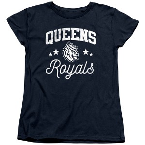 Women's Queens University Of Charlotte Royals T-Shirt - 1 of 4