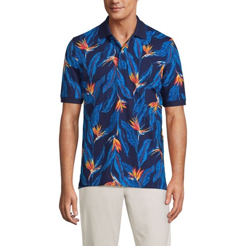 Lands' End Men's Short Sleeve Comfort-first Mesh Polo Shirt - Medium ...