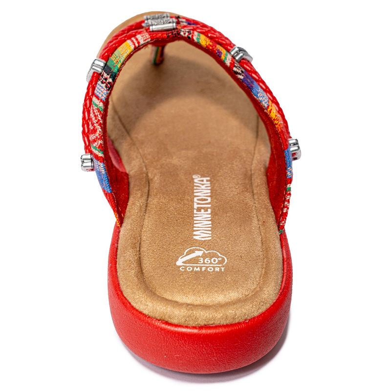 Minnetonka Women's  Silverthorne 360 Thong Sandals, 4 of 8