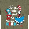 Boys' - Dr. Seuss - Oh! Places You'll Go When You Read Short Sleeve Graphic T-Shirt - 2 of 4