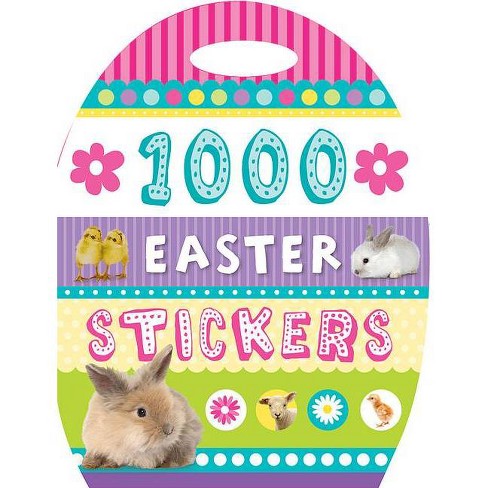 1000 Easter Stickers (Paperback) by Charlotte Stratford - image 1 of 1