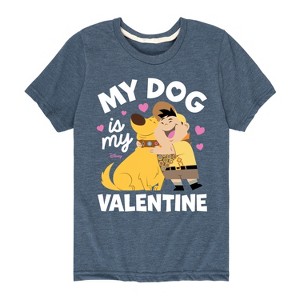 Boys' - Disney - Dug My Dog Is My Valentine Short Sleeve Graphic T-Shirt - 1 of 4