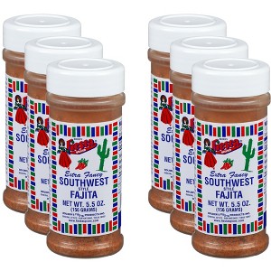 Fiesta Seasoning Fajita Southwest Style - Pack of 6 - 5.5  OZ - 1 of 4