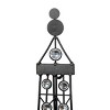 Metal Eiffel Tower 3D Wire Wall Decor with Crystal Embellishments Black - Olivia & May: Iron Luxury Glam Art - 3 of 4