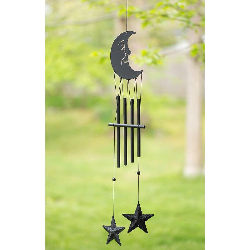Dawhud Direct 24" H Moon and Stars Wind Chimes, 1 of 6