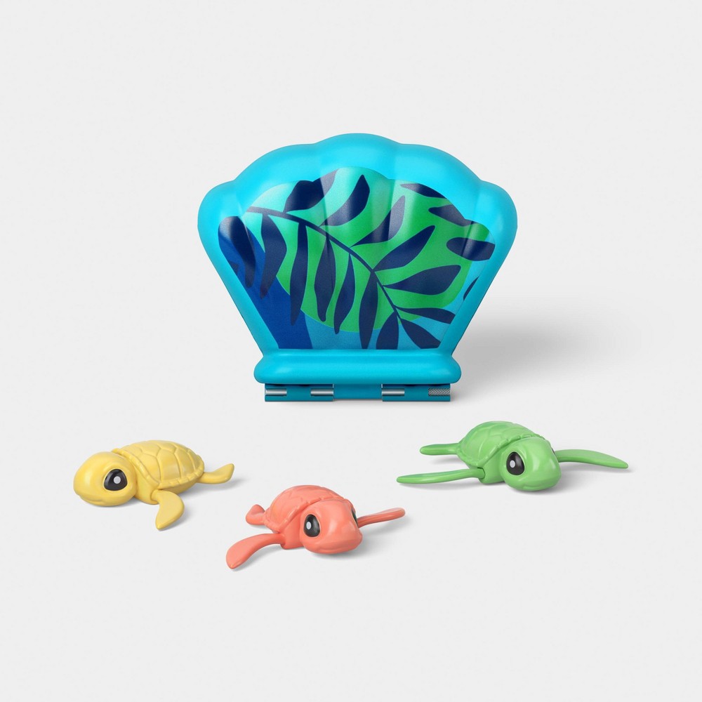 Baby Turtle Chase Dive Toys 4pc - Sun Squad™