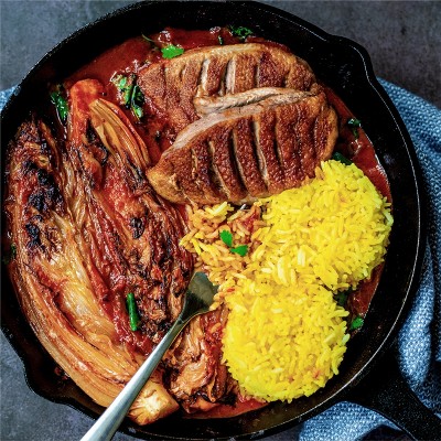 Commercial CHEF Cast Iron Skillet Pan (12" Skillet)