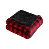 50"x60" Velvet to Faux Shearling Throw Blanket - Mantolok - 3 of 4