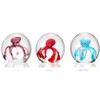 SPI Home Art Glass Octopus Mini Paperweights Set of 6 – Colorful Handcrafted Glass, 3.5" Size, Coastal-Inspired Decor Accent - 2 of 3