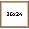 PosterPalooza | 26x24 Wood Antique Frame with UV Acrylic, 4 Finishes: Bronze, Gold, Silver, and Black - 2 of 4