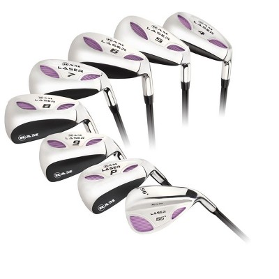 Ram Golf Laser Graphite Hybrid Irons Set 4-SW (8 Clubs) -Ladies Right Hand