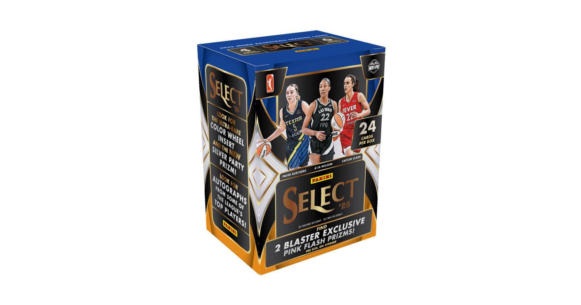 2025 Panini WNBA Select Basketball Trading Card Blaster Box