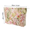 Unique Bargains Women Retro Floral Yarn-dyed Jacquard Makeup Bag Assorted Color 1 Pc - 3 of 3