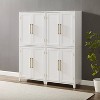 Crosley 70" Roarke 2pc Kitchen Pantry Storage Cabinet Set White - 2 of 4