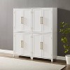 Crosley 70" Roarke 2pc Kitchen Pantry Storage Cabinet Set White - image 2 of 4