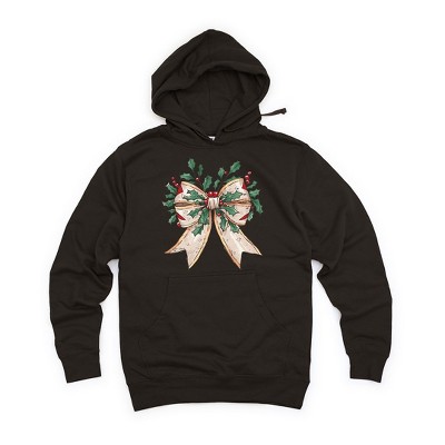 Simply Sage Market Women's Graphic Hoodie Holly Leaves Coquette