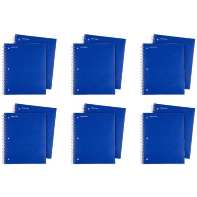 Mintra Office Durable Spiral Notebooks 3 Subject, 150 Sheets