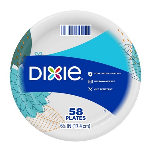 Dixie Everyday 6 7 8 Paper Plates 58ct Target