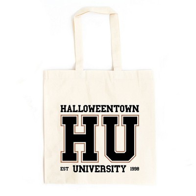 City Creek Prints Halloweentown University 1998 Canvas Tote Bag - 15x16 - Natural