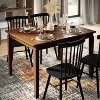 Merrick Lane Wooden Dining Table with Tapered Legs - 4 of 4
