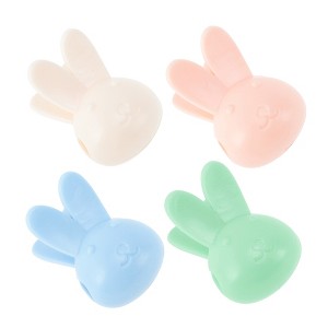Unique Bargains Lightweight Cute Rabbit-Shaped Toothbrush Covers - 1 of 4