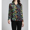 Women's Mixed Pattern Printed Button-Up Blouse - APNY - 2 of 4