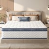 RISOKEYS Queen Size Mattress - 12 Inch Hybrid Mattress, Innerspring, Medium Firm, Pressure Relief & Motion Isolation, Mattress in a Box - 2 of 4