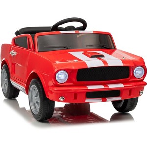 12V Kids Ride On Dump Truck, 4-Wheeler Electric Construction Vehicle with Dump Bed & Shovel, USB/MP3 Music Player, Ride On Toy Car - 1 of 4
