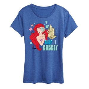 Women's - Disney Princess - Keep It Bubbly Short Sleeve Graphic T-Shirt - 1 of 4